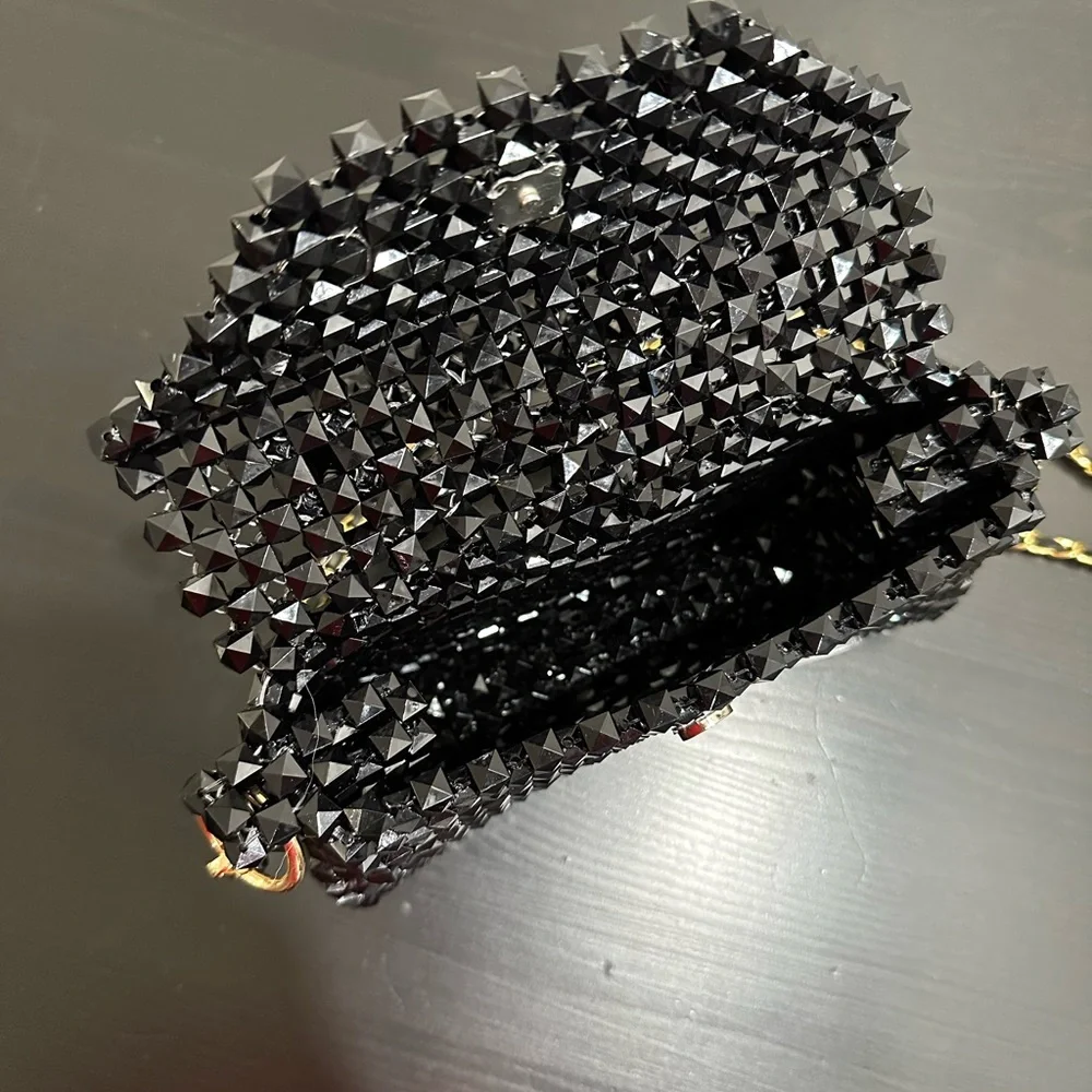 Handmade beaded bag - Picture 6 of 8